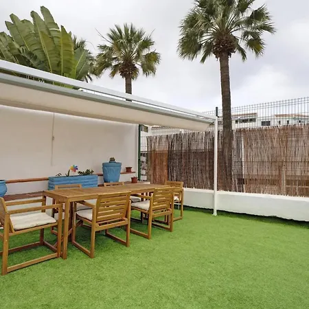 Apartment Child-friendly, 3-bedroom With Garden Near The Aqualand Costa Adeje (Tenerife)